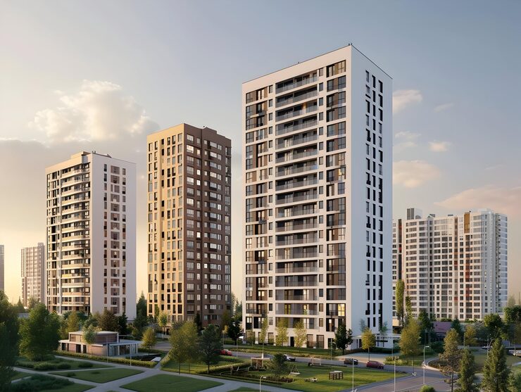 Spring Elmas ongoing residential project in Sector 12 Greater Noida West offering premium 3, 3.5 and 4 BHK apartments